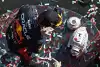 Bild zum Inhalt: Norris schrottet Verstappen-Pokal: Hersteller baut Trophäe nach