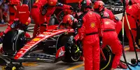 Wieder nichts: Ein Fehler beim Boxenstopp kostete Charles Leclerc wertvolle Zeit