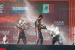 Max Verstappen (Red Bull), Lando Norris (McLaren) und Sergio Perez (Red Bull) 