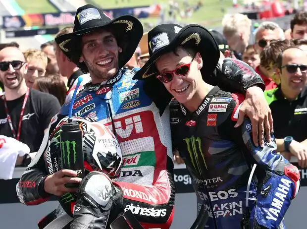 Alex Rins, Fabio Quartararo Titel-Bild zur News: Alex Rins, Fabio Quartararo