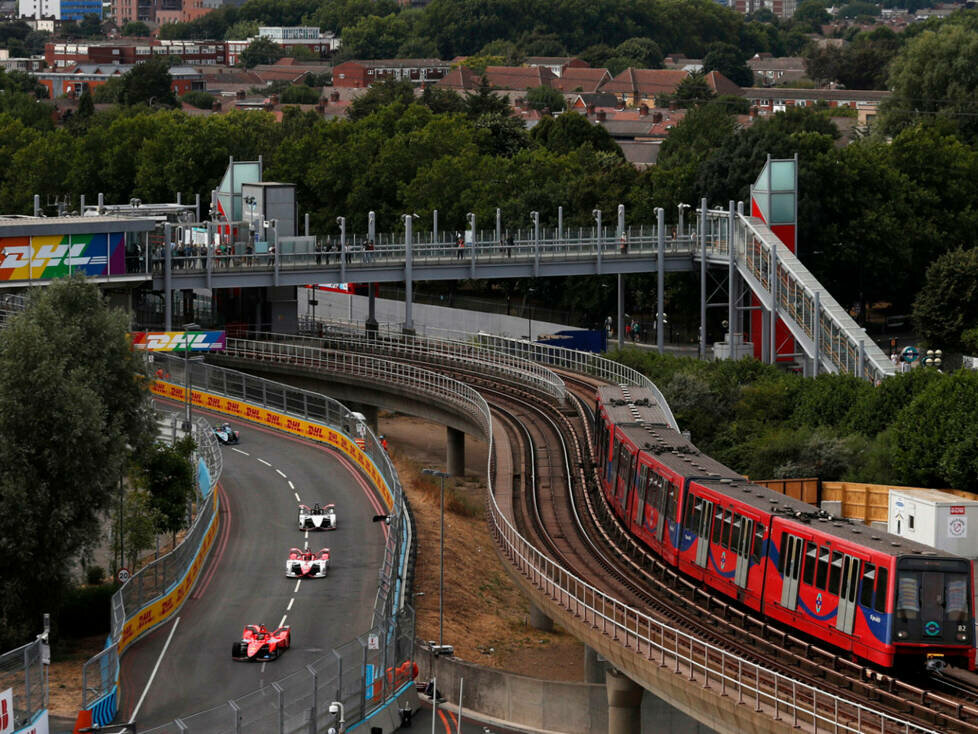 Formel-E-Action in London
