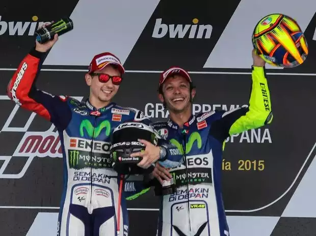 Jorge Lorenzo, Valentino Rossi Titel-Bild zur News: Jorge Lorenzo, Valentino Rossi