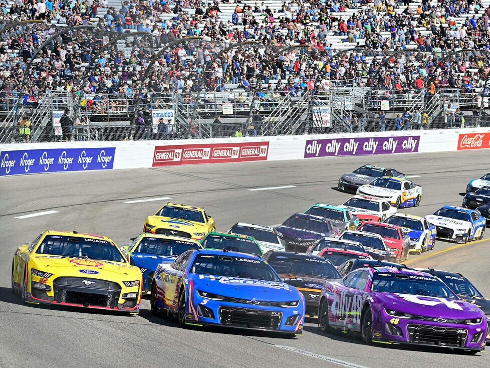 NASCAR-Action auf dem Richmond Raceway