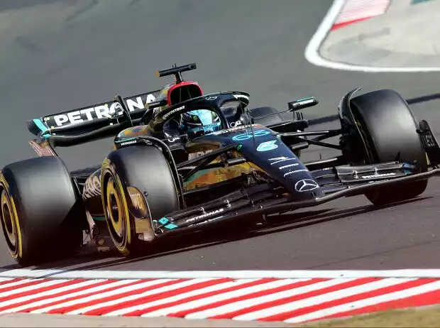 George Russell beim Formel-1-Rennen in Ungarn 2023 Titel-Bild zur News: George Russell beim Formel-1-Rennen in Ungarn 2023