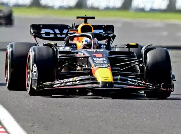 Titel-Bild zur News: Max Verstappen beim Formel-1-Rennen in Ungarn 2023