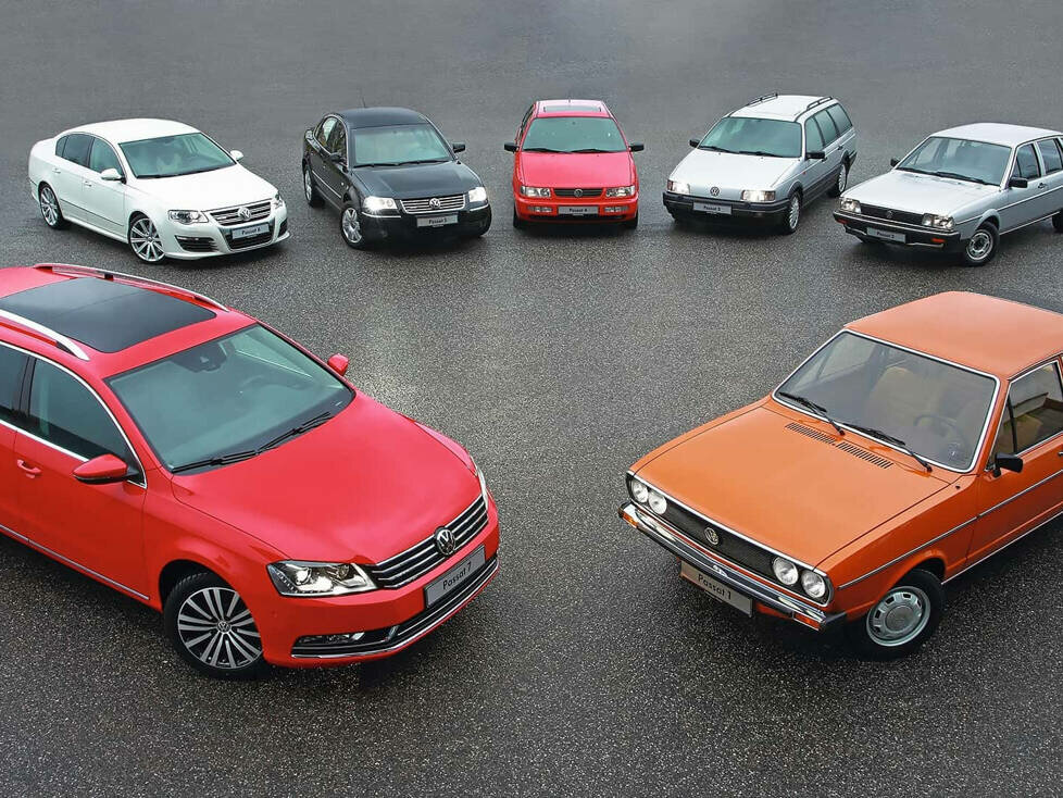 VW Passat Baureihen