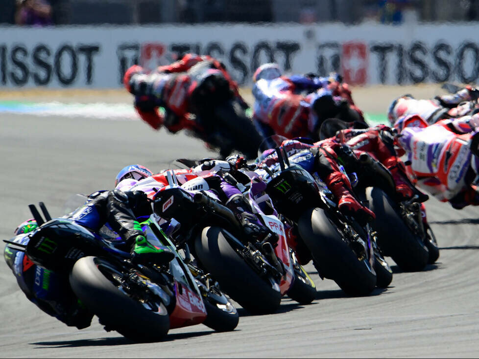MotoGP-Action beim GP Niederlande 2023 in Assen