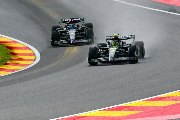 Lewis Hamilton George Russell Mercedes Mercedes F1 ~Lewis Hamilton (Mercedes) und George Russell (Mercedes) ~ 