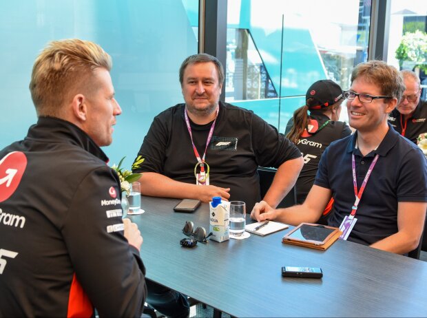 Nico Hülkenberg, Christian Nimmervoll und Stefan Ehlen