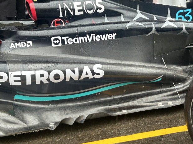 Das Mercedes-Update in Spa 2023 Das Mercedes-Update in Spa 2023