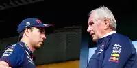 Sergio Perez, Helmut Marko