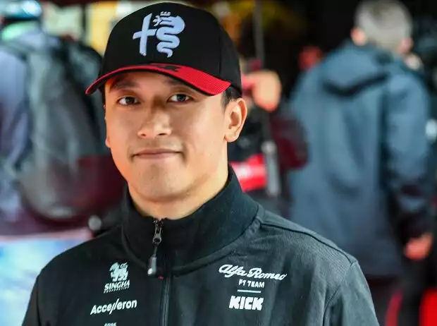 Guanyu Zhou (Alfa Romeo) Titel-Bild zur News: Guanyu Zhou (Alfa Romeo)