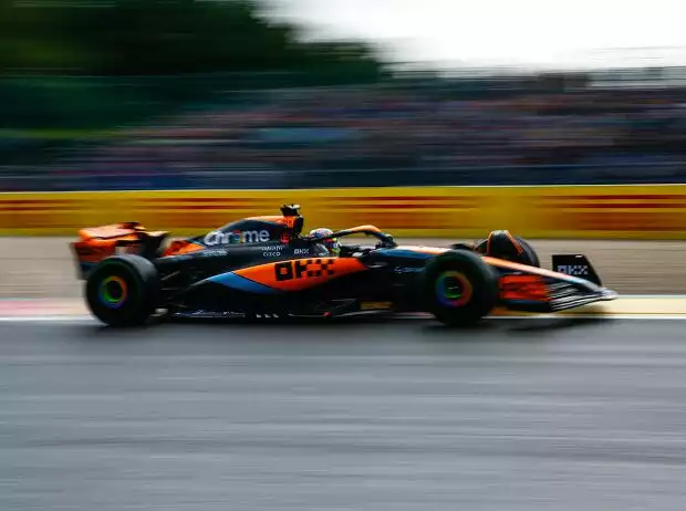 Oscar Piastri im McLaren MCL60 beim Formel-1-Rennen in Spa 2023 Titel-Bild zur News: Oscar Piastri im McLaren MCL60 beim Formel-1-Rennen in Spa 2023