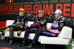 Oscar Piastri (McLaren), Max Verstappen (Red Bull) und Pierre Gasly (Alpine) 