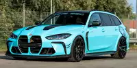 Bild zum Inhalt: BMW M3 Touring von Manhart macht blau und bringt es auf 650 PS