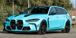 BMW M3 Touring von Manhart macht blau und bringt es auf 650 PS