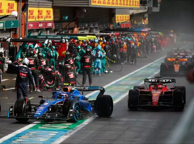 Titel-Bild zur News: Logan Sargeant, Charles Leclerc