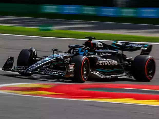 George Russell beim Formel-1-Rennen in Spa 2023 Titel-Bild zur News: George Russell beim Formel-1-Rennen in Spa 2023