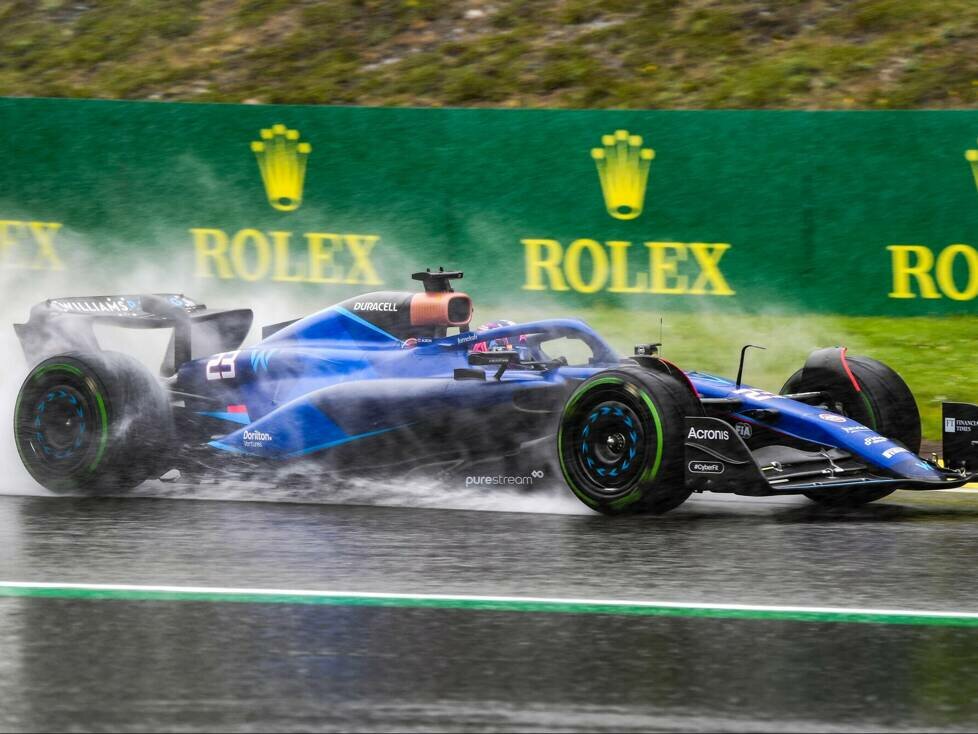 Alexander Albon beim Formel-1-Rennen in Belgien 2023