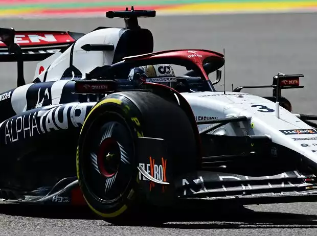 Titel-Bild zur News: Daniel Ricciardo im AlphaTauri AT04 beim Formel-1-Rennen in Spa 2023
