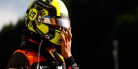 Lando Norris nach dem Formel-1-Rennen in Belgien 2023