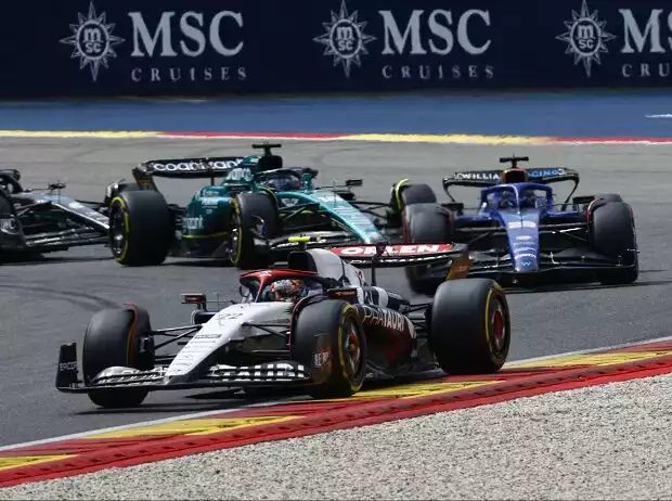 Alexander Albon, Yuki Tsunoda, Lance Stroll Titel-Bild zur News: Alexander Albon, Yuki Tsunoda, Lance Stroll