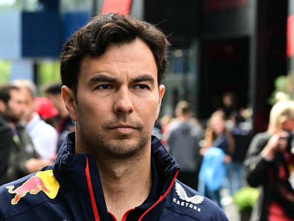 Sergio Perez beim Formel-1-Rennwochenende in Spa 2023