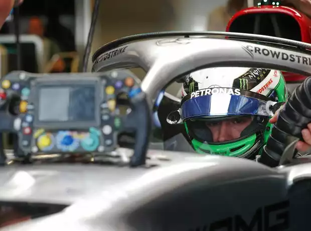 Frederik Vesti (Mercedes W13) beim Young-Drivers-Test in Abu Dhabi 2022 Titel-Bild zur News: Frederik Vesti (Mercedes W13) beim Young-Drivers-Test in Abu Dhabi 2022