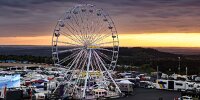 Ravenol-Riesenrad im Fahrerlager der 24h Nürburgring