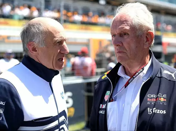 Titel-Bild zur News: Franz Tost, Helmut Marko