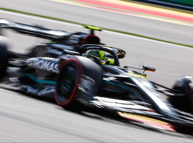 Titel-Bild zur News: Lewis Hamilton beim Formel-1-Rennen 2023 in Spa