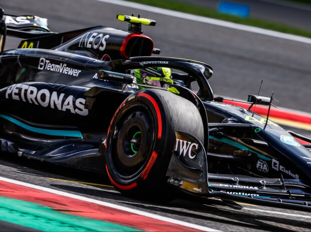 Titel-Bild zur News: Lewis Hamilton beim Formel-1-Rennen 2023 in Spa