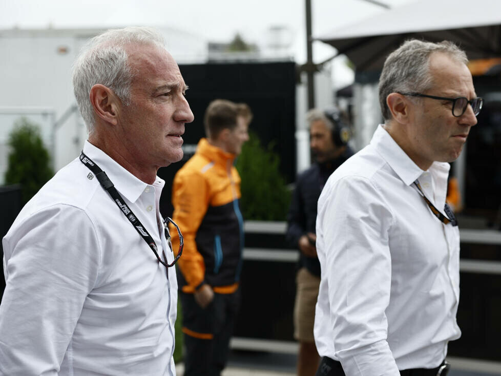Greg Maffei und Stefano Domenicali