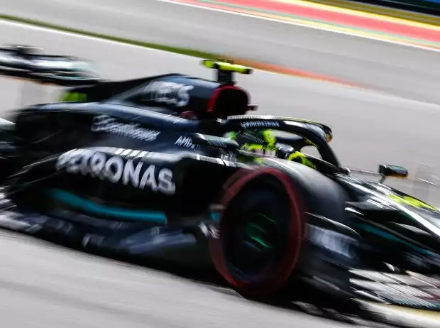 Lewis Hamilton (Mercedes W14) beim Formel-1-Rennen in Belgien 2023 Titel-Bild zur News: Lewis Hamilton (Mercedes W14) beim Formel-1-Rennen in Belgien 2023