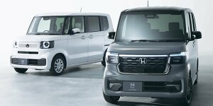 Honda N-Box debütiert mit winzigen Rädern und großem Innenraum