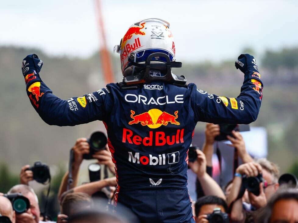 Max Verstappen beim Formel-1-Rennen 2023 in Spa