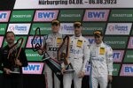 Maximilian Paul, Laurin Heinrich (Bernhard-Porsche) und Lucas Auer (Winward-Mercedes) 