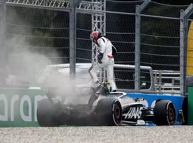 Nico Hülkenberg (Haas VF-23) scheidet beim Formel-1-Rennen in Österreich 2023 aus Titel-Bild zur News: Nico Hülkenberg (Haas VF-23) scheidet beim Formel-1-Rennen in Österreich 2023 aus