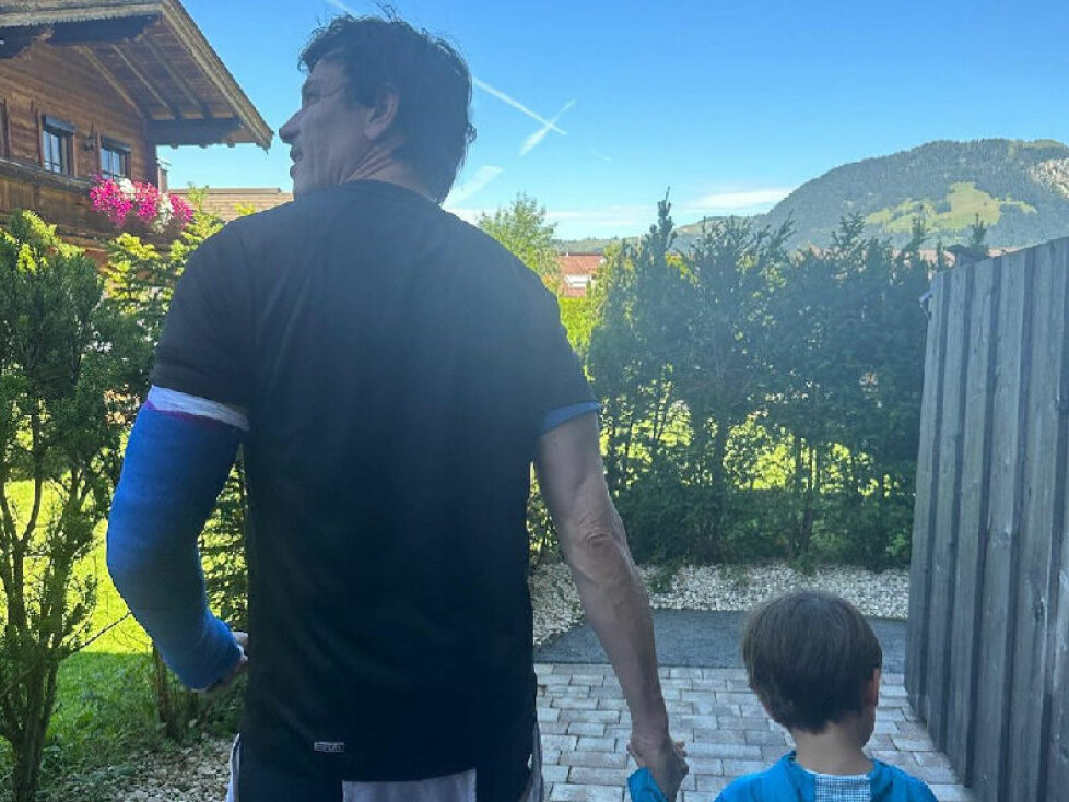 Toto Wolff mit Sohn Jack