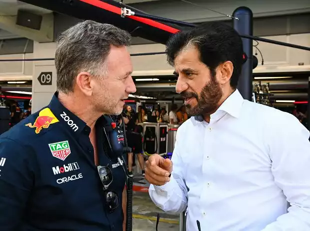 Christian Horner, Mohammed bin Sulayem Titel-Bild zur News: Christian Horner, Mohammed bin Sulayem