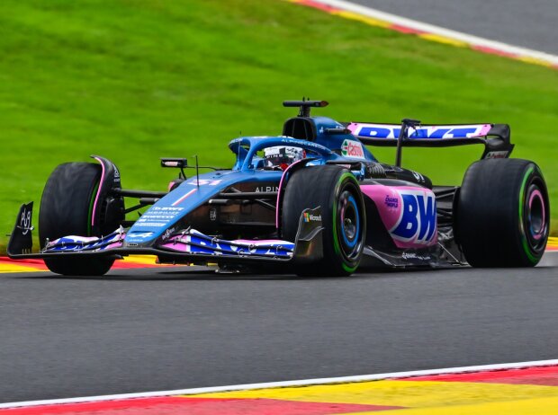 Titel-Bild zur News: Esteban Ocon beim Formel-1-Sprint in Spa 2023