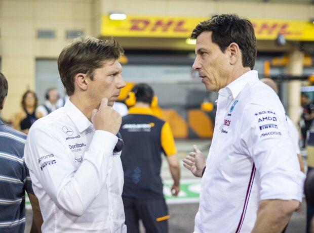 James Vowles und Toto Wolff James Vowles und Toto Wolff