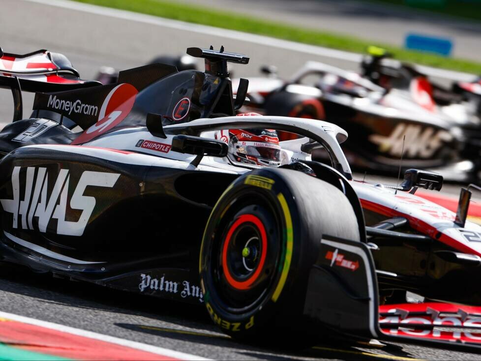 Kevin Magnussen beim Formel-1-Rennen in Belgien 2023