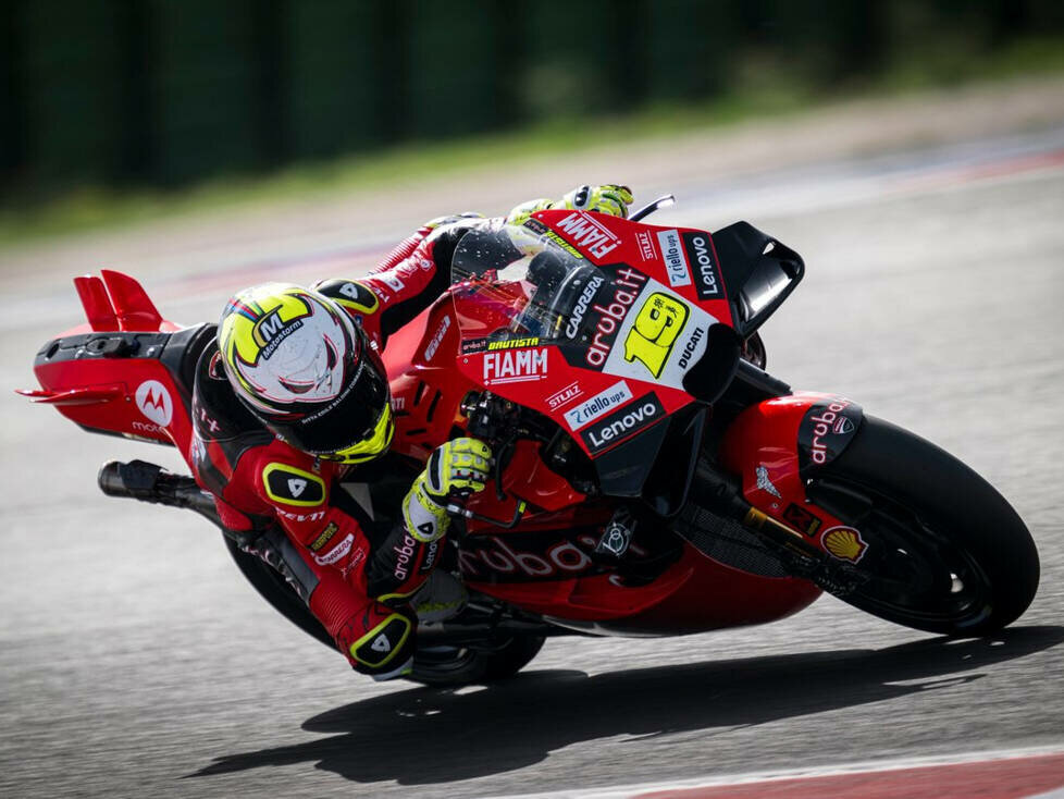 Alvaro Bautista auf der Ducati Desmosedici GP23