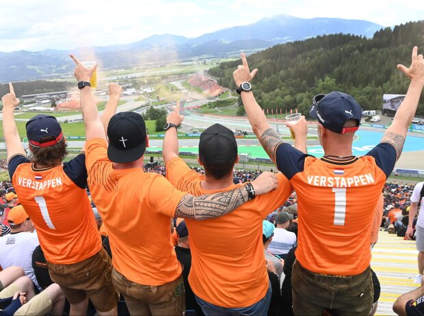 Fans von Max Verstappen in Spielberg