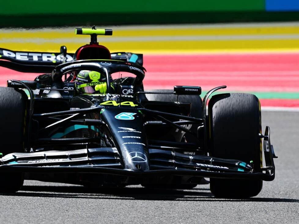 Lewis Hamilton beim Formel-1-Rennen 2023 in Spa