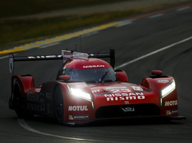 Mit der LMP1-Fehlkonstruktion stand Nissan bei den 24h Le Mans 2015 auf verlorenem Posten