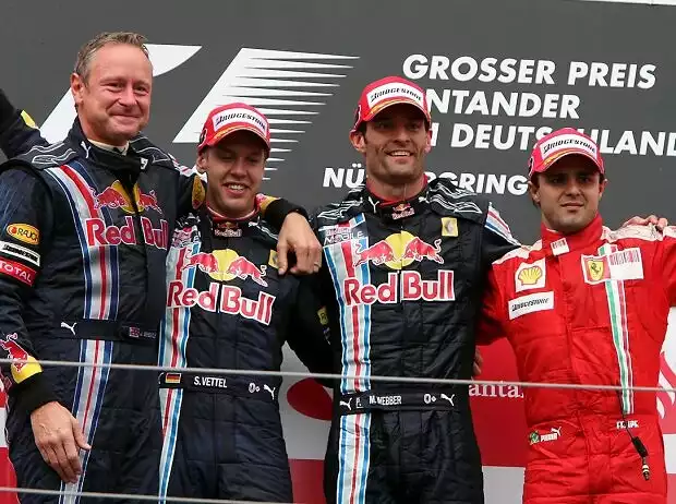 Sebastian Vettel, Mark Webber, Felipe Massa Titel-Bild zur News: Sebastian Vettel, Mark Webber, Felipe Massa