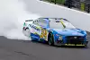 Bild zum Inhalt: NASCAR Indianapolis: Michael McDowell fährt sich mit Sieg in die Playoffs