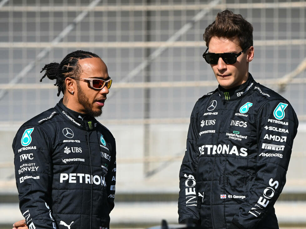 Lewis Hamilton, George Russell